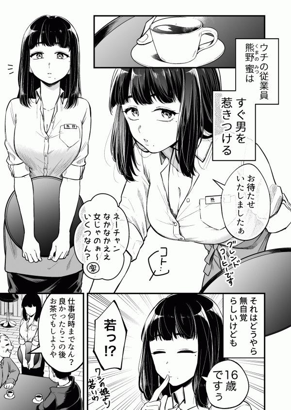 The Manager and The Oblivious Waitress The Manager and The Oblivious Waitress