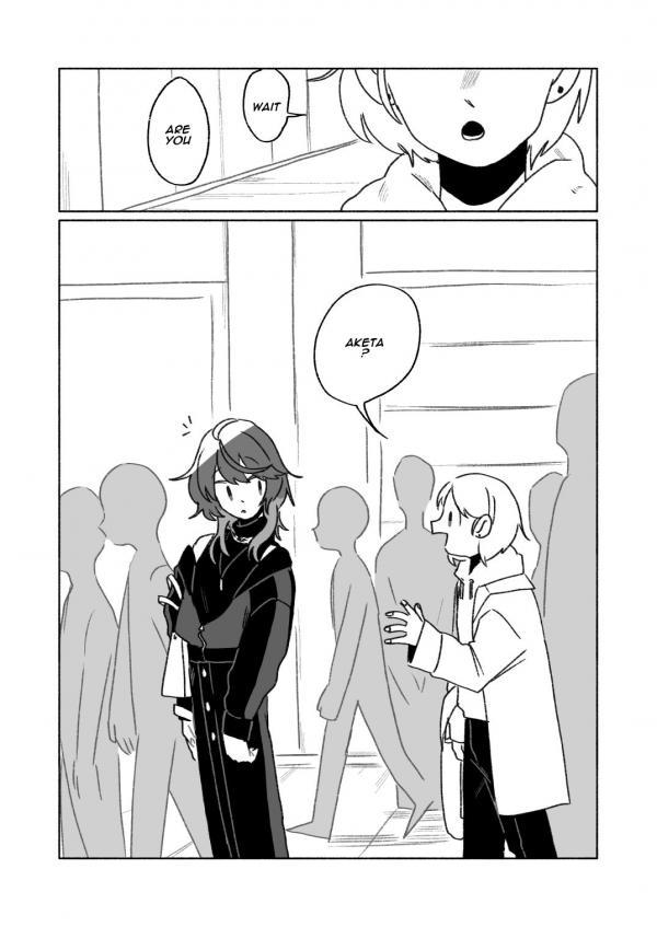 The Idolm@ster Shiny Colors - Mikoto with mob comic The Idolm@ster Shiny Colors - Mikoto with mob comic